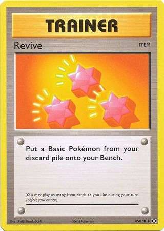 Pokemon Trading Card Game - Revive - 85/108 - Uncommon XY: Evolutions