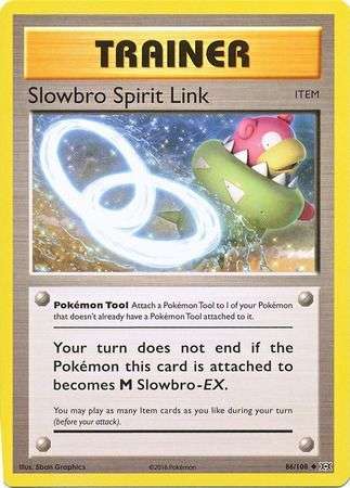 Pokemon Trading Card Game - Slowbro Spirit Link - 86/108 - Uncommon XY: Evolutions