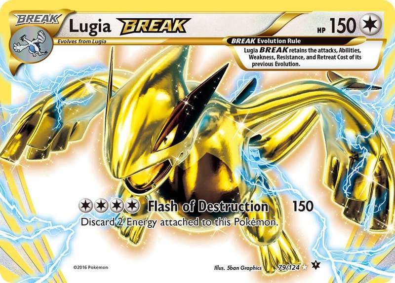 Pokemon Trading Card Game - Lugia BREAK - XY - Fates Collide (FCO)