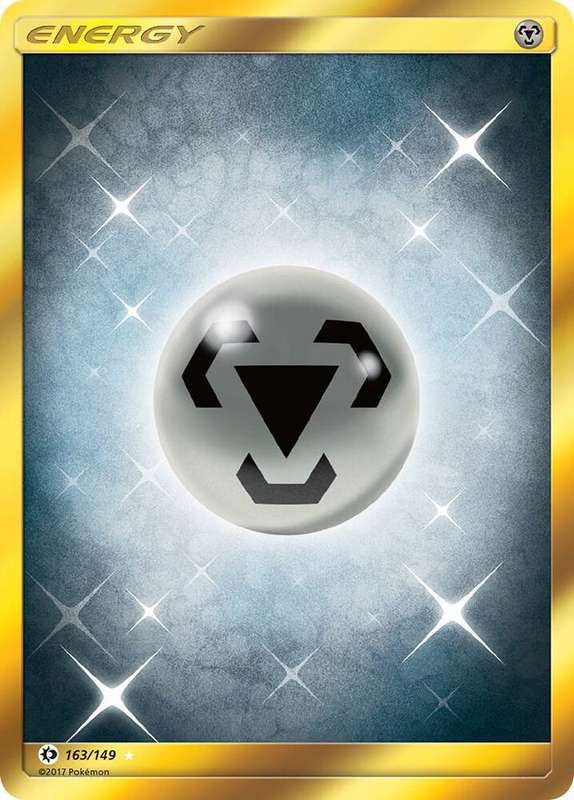 Pokemon Trading Card Game - Metal Energy (Secret) - SM Base Set (SM01)
