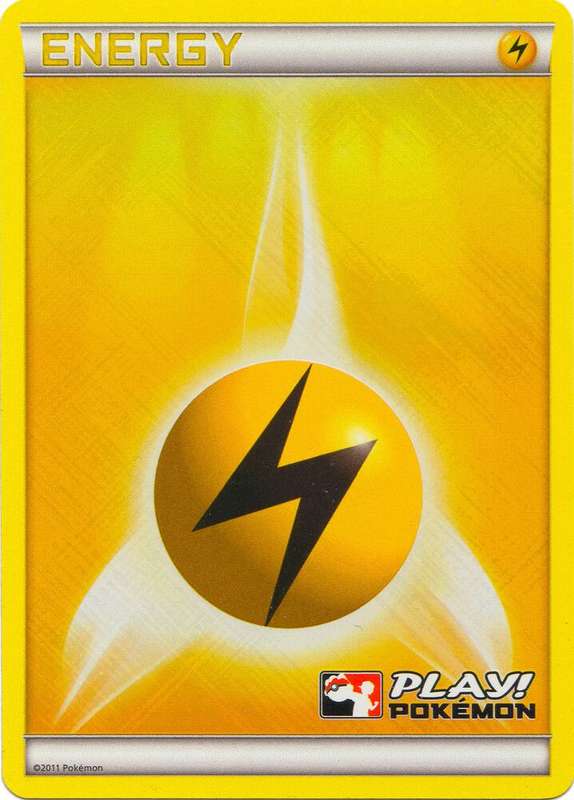 Pokemon Trading Card Game - Lightning Energy (2011 Play! Pokemon) - League & Championship Cards