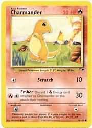 Pokemon Trading Card Game - Charmander - 70/110 - Common Legendary Collection