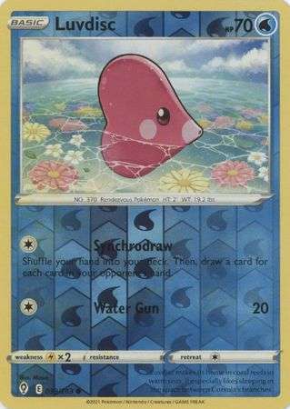 Pokemon Trading Card Game - Luvdisc - 039/203 - Common Reverse Holo Sword & Shield: Evolving Skies