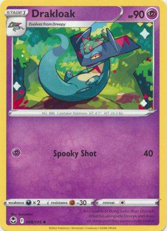 Pokemon Trading Card Game - Drakloak - 088/195 - Uncommon Sword & Shield: Silver Tempest