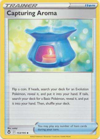 Pokemon Trading Card Game - Capturing Aroma - 153/195 - Uncommon Sword & Shield: Silver Tempest