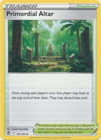 Pokemon Trading Card Game - Primordial Altar - 161/195 - Uncommon Sword & Shield: Silver Tempest