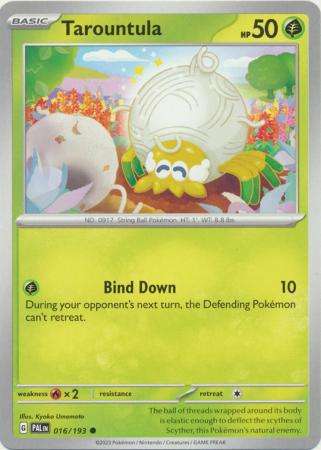 Pokemon Trading Card Game - Tarountula - 016/193 - Common Scarlet & Violet: Paldea Evolved