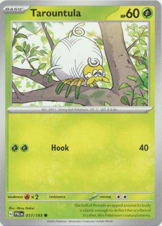 Pokemon Trading Card Game - Tarountula - 017/193 - Common Scarlet & Violet: Paldea Evolved