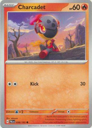 Pokemon Trading Card Game - Charcadet - 038/193 - Common Scarlet & Violet: Paldea Evolved