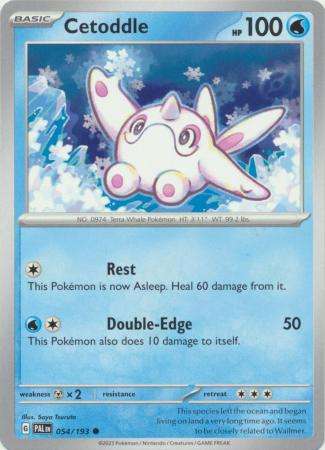 Pokemon Trading Card Game - Cetoddle - 054/193 - Common Scarlet & Violet: Paldea Evolved