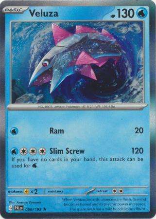 Pokemon Trading Card Game - Veluza - 056/193 - Holo Rare Scarlet & Violet: Paldea Evolved