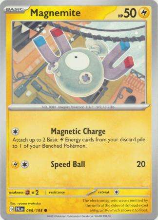 Pokemon Trading Card Game - Magnemite - 065/193 - Common Scarlet & Violet: Paldea Evolved