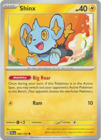 Pokemon Trading Card Game - Shinx - 068/193 - Common Scarlet & Violet: Paldea Evolved