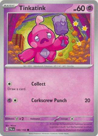 Pokemon Trading Card Game - Tinkatink - 100/193 - Common Scarlet & Violet: Paldea Evolved