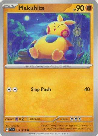 Pokemon Trading Card Game - Makuhita - 112/193 - Common Scarlet & Violet: Paldea Evolved