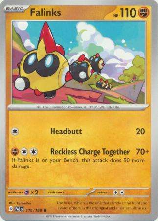 Pokemon Trading Card Game - Falinks - 119/193 - Common Scarlet & Violet: Paldea Evolved
