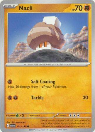 Pokemon Trading Card Game - Nacli - 121/193 - Common Scarlet & Violet: Paldea Evolved