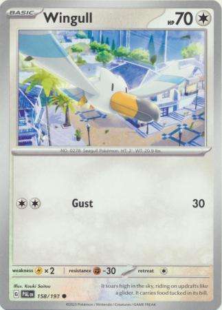 Pokemon Trading Card Game - Wingull - 158/193 - Common Scarlet & Violet: Paldea Evolved