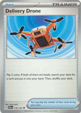 Pokemon Trading Card Game - Delivery Drone - 178/193 - Uncommon Scarlet & Violet: Paldea Evolved