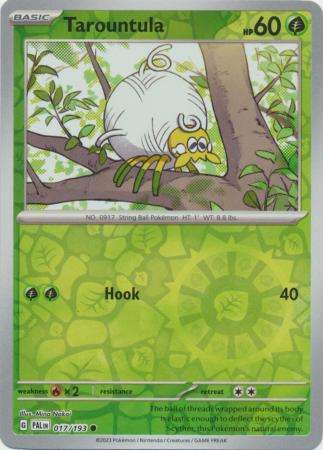 Pokemon Trading Card Game - Tarountula - 017/193 - Common Reverse Holo Scarlet & Violet: Paldea Evol