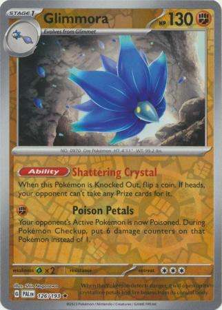 Pokemon Trading Card Game - Glimmora - 126/193 - Holo Rare Reverse Holo Scarlet & Violet: Paldea Evo