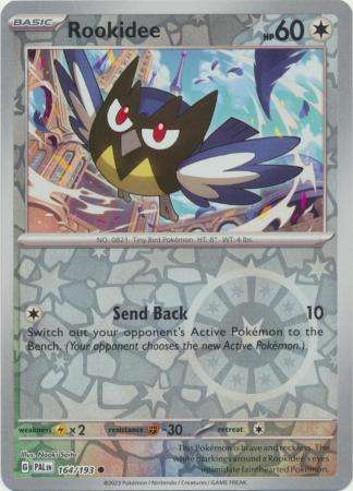 Pokemon Trading Card Game - Rookidee - 164/193 - Common Reverse Holo Scarlet & Violet: Paldea Evolve