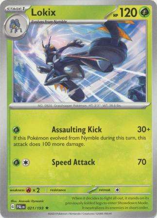 Pokemon Trading Card Game - Lokix - 021/193 - Rare Theme Deck Exclusive