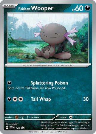 Pokemon Trading Card Game - Paldean Wooper - SVP041 - Promo Pokemon Scarlet & Violet