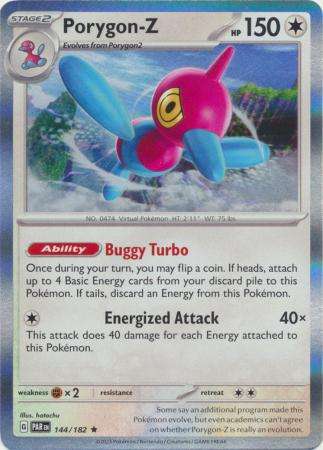 Pokemon Trading Card Game - Porygon-Z - 144/182 - Holo Rare Scarlet & Violet: Paradox Rift