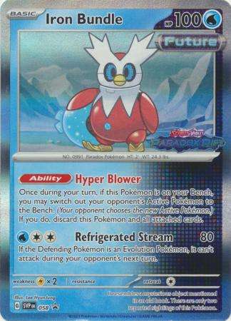 Pokemon Trading Card Game - Iron Bundle - SVP058 - Prerelease Promo Pokemon Scarlet & Violet