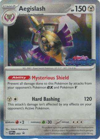 Pokemon Trading Card Game - Aegislash - SVP060 - Prerelease Promo Pokemon Scarlet & Violet