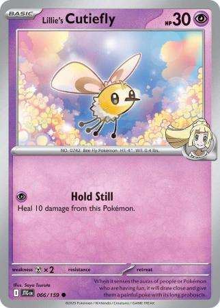 Pokemon Trading Card Game - Lillie's Cutiefly - 066/159 - Common - Journey together
