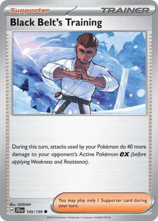 Pokemon Trading Card Game - Black Belt's Training - 145/159 - Common - Uncommon Journey together