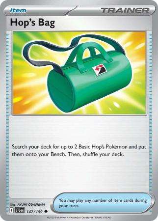 Pokemon Trading Card Game - Hop's Bag - 147/159 - Uncommon Journey together