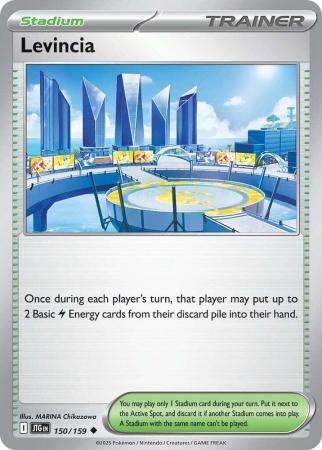Pokemon Trading Card Game - Levincia - 150/159 - Uncommon - Journey together