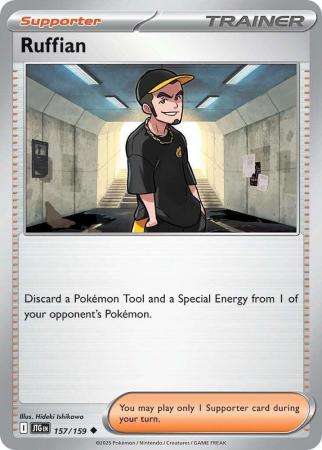 Pokemon Trading Card Game - Ruffian - 157/159 - Uncommon - Journey together