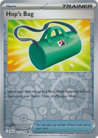 Pokemon Trading Card Game - Hop's Bag - 147/159 - Uncommon Reverse Holo Journey together
