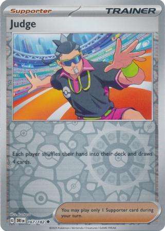 Pokemon Trading Card Game - Judge - 167/182 - Reverse Holo - Destined Rivals