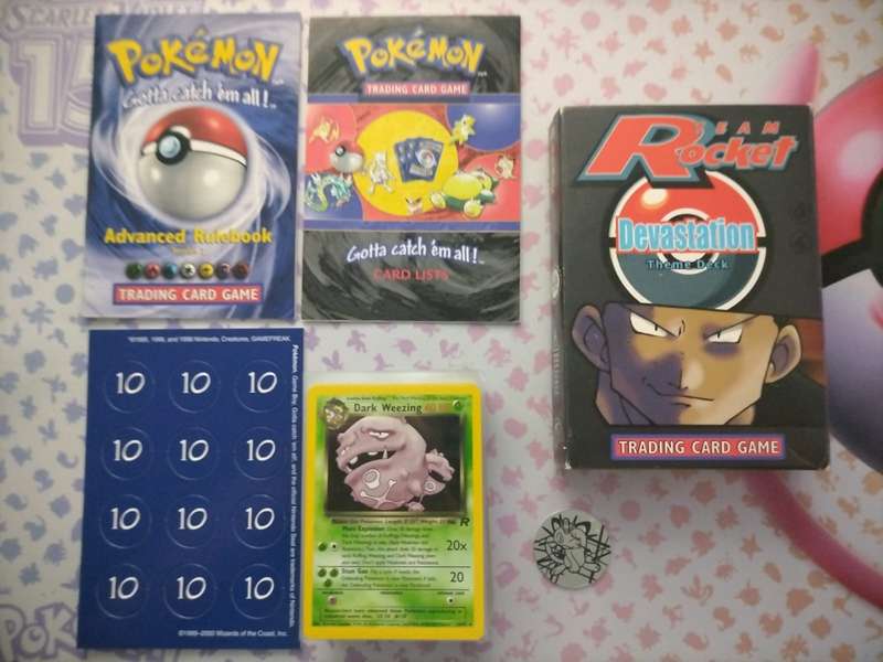 Pokemon Trading Card Game - Team Rocket Theme Deck - "Devastation" Vintage