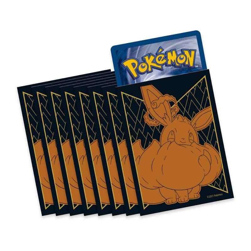 Pokemon Trading Card Game - Shining Fates Elite Trainer Box Card Sleeves - Eevee VMAX (65 Pack)