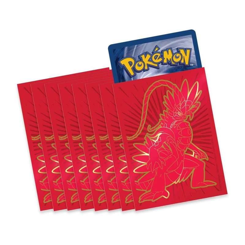 Pokemon Trading Card Game - Scarlet & Violet Elite Trainer Box Card Sleeves - Koraidon (65-Pack)