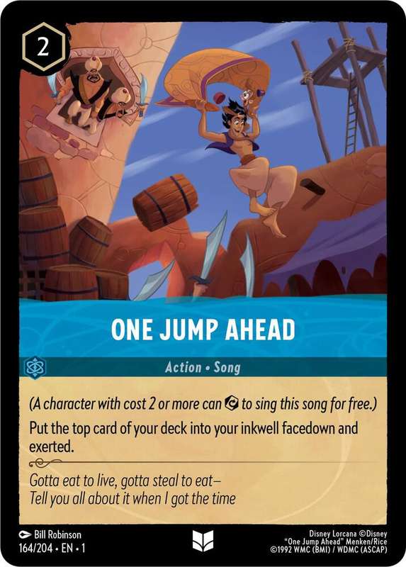 Disney Lorcana Trading Card Game - One Jump Ahead - The First Chapter (1)