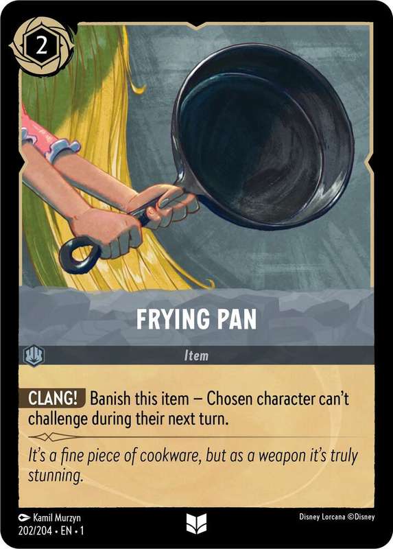 Disney Lorcana Trading Card Game - Frying Pan - The First Chapter (1)