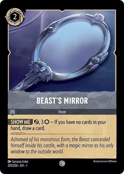 Disney Lorcana Trading Card Game - Beast's Mirror - The First Chapter (1)
