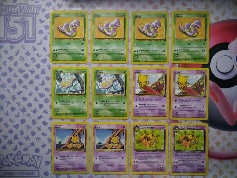 Pokemon Trading Card Game - Team Rocket Theme Deck - "Trouble" Vintage