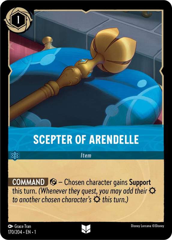 Disney Lorcana Trading Card Game - Scepter of Arendelle - The First Chapter (1)
