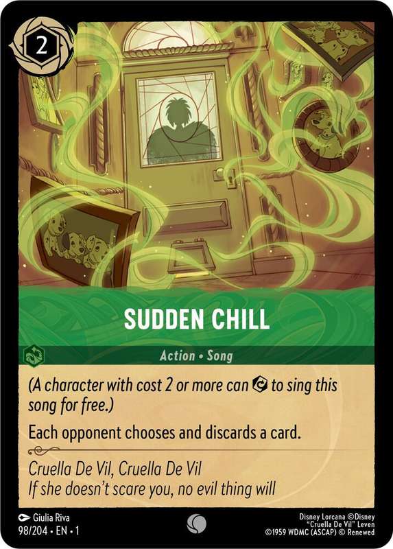 Disney Lorcana Trading Card Game - Sudden Chill - The First Chapter (1)