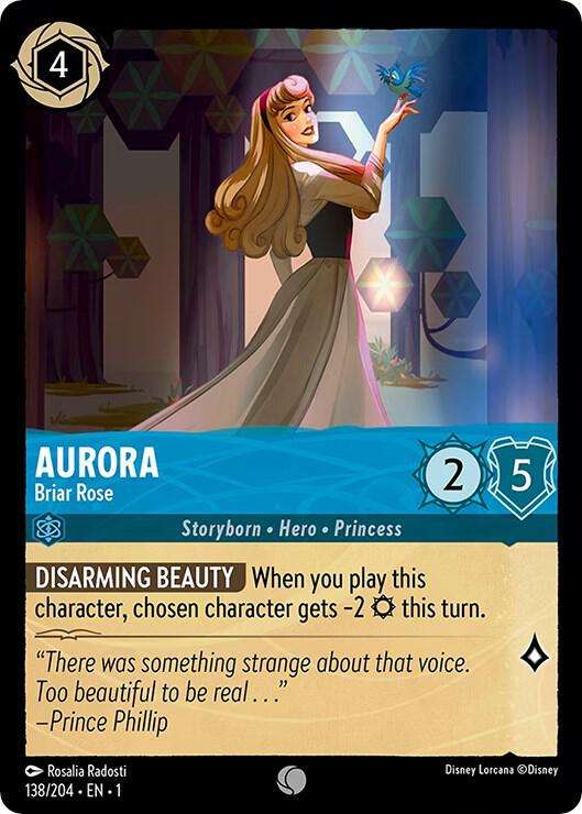 Disney Lorcana Trading Card Game - Aurora - Briar Rose - The First Chapter (1)