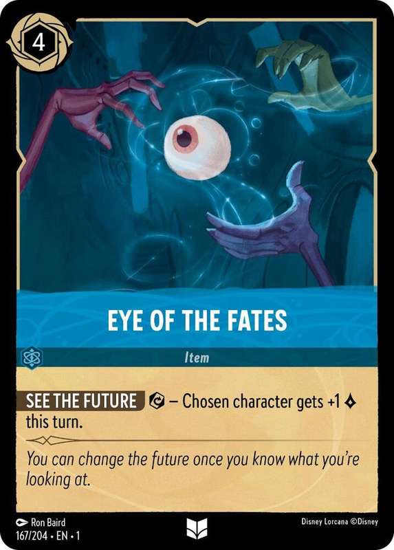 Disney Lorcana Trading Card Game - Eye of the Fates - The First Chapter (1)