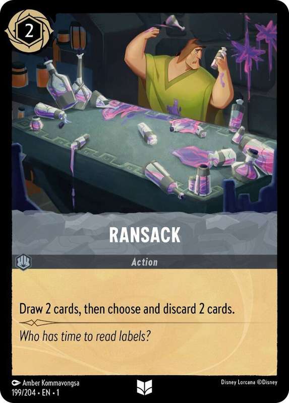 Disney Lorcana Trading Card Game - Ransack - The First Chapter (1)